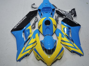 Blau Gelb Honda CBR 1000 RR 04-05 Verkleidungen