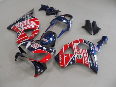 Dunkel blau Star Honda CBR 900 RR 954 02-03 Verkleidungen