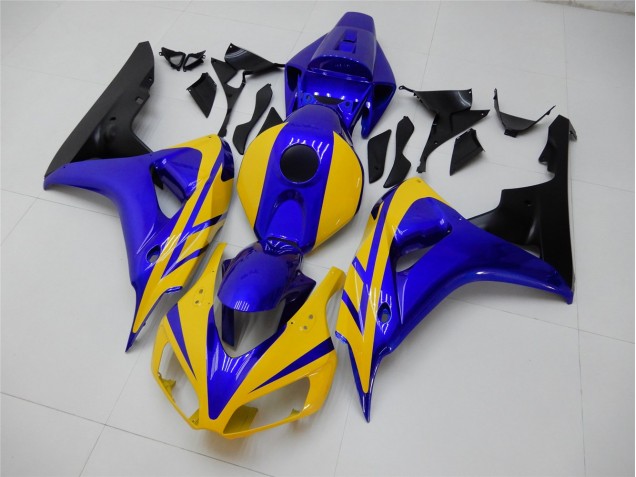 Gelb Blau Honda CBR 1000 RR 06-07 Verkleidungen