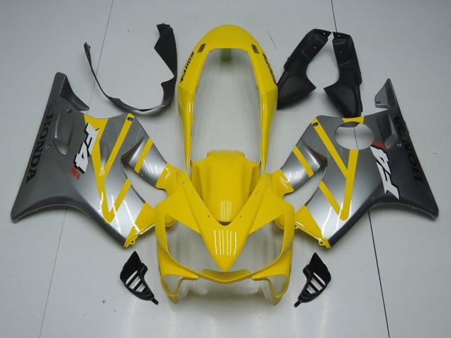 Gelb Grau Honda CBR 600 F4i 04-07 Vollverkleidung