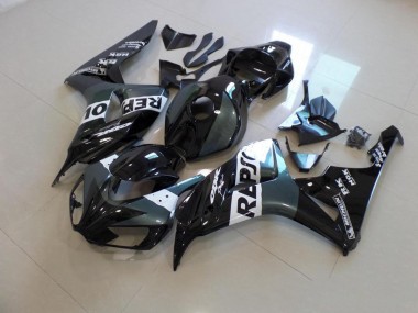 Grau Schwarz Repsol Honda CBR 1000 RR 06-07 Verkleidungen