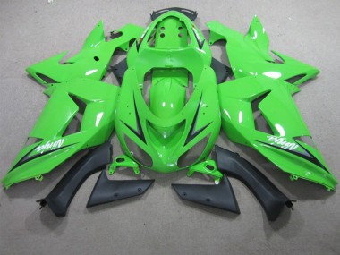 Grün Kawasaki ZX6R 13-18 Verkleidungen