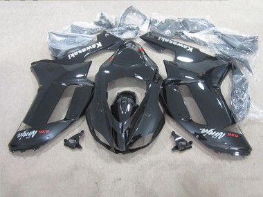 Schwarzer Ninja 636 Kawasaki ZX6R 07-08 Verkleidungen